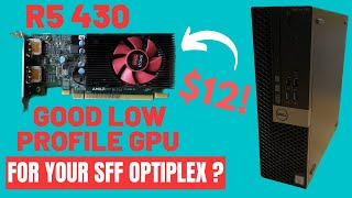 Super Budget Low Profile GPU R5 430 [upl. by Kcirdla]