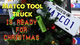 This Matco Tool Truck Is Ready For Christmas [upl. by Conover]