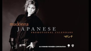 MADONNA Japan Promo Calendars [upl. by Clarita]