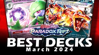 Top 10 Meta Decks in Pokemon TCG March 2024 [upl. by Mcmath]