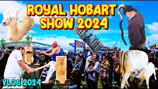 Royal Hobart Show 2024  Tasmania Vlog [upl. by Herald836]