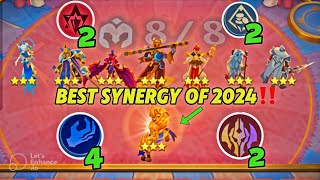 Magic chess”Best Synergy 2024” Ever In History 😱🔥  Tharz Skill 3 Is Unstoppable  Unlimited Gold [upl. by Atela]