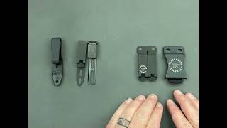 IWB Holster belt clip options [upl. by Aydiv]