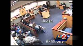 Full video Argument led to judge allegedly punching lawyer [upl. by Sibeal]