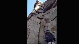 Stanage edge hollybush crack VD  Keith and Simon [upl. by Betteann954]