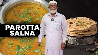 Hotel style Parotta Salna Recipe in Tamil  Madurai Famous Parotta Salna Recipe  பரோட்டா சால்னா [upl. by Whalen]