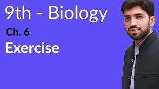 Matric part 1 Biology Exercise Chapter 6 Biology  Ch 6 Enzymes  9th Class Biology [upl. by Anilra]