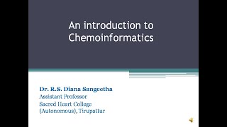 Chemoinformatics [upl. by Retlaw869]