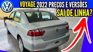 VOYAGE 2022 PREÇOS E VERSÕES ATUALIZADOS [upl. by Sirred806]