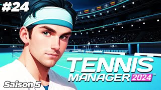 TROP IRREGULIER  Carrière Tennis Manager 2024 24 [upl. by Basso65]