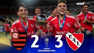 Flamengo 2 x 3 Independiente ● Sudamericana 2017 Final Extended Goals amp Highlights HD [upl. by Maryjane]