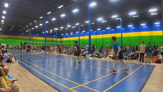 BACBC 2024 badminton MD¹ Amazon Vs Super Micro [upl. by Novahc819]