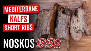 Mediterrane kalfs short ribs van de barbecue [upl. by Ressan]