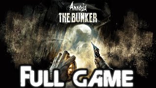 AMNESIA THE BUNKER Gameplay Walkthrough FULL GAME 4K 60FPS No Commentary [upl. by Eanaj698]