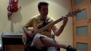 Shakatak  Invitations  bass cover   Paul Dream [upl. by Odnomar]