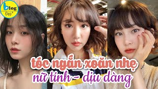 Top 12 kiểu tóc xoăn ngắn cho nữ trending 2021 [upl. by Isnam754]