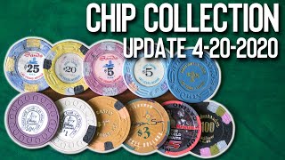 Casino Chip Collection Update  4202020 [upl. by Ayel]