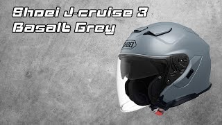 Shoei J cruise 3 Basalt Grey [upl. by Niloc]