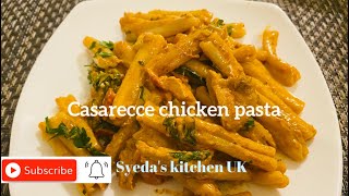 Casarecce Chicken pasta recipe কেসারেসি পাসটা রেসিপি🇧🇩 [upl. by Aneehsor290]