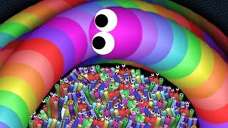 Slitherio AI 200000 Score Epic Slitherio Gameplay [upl. by Nena]