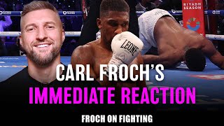 quotAnthony Joshua is FINISHED He got BULLIEDquot Carl Frochs BRUTAL assessment of AJs loss [upl. by Dreddy]