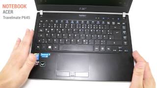 Acer Travelmate P645 Hands On Test  Deutsch  German ►► notebooksbilligerde [upl. by Burrows349]