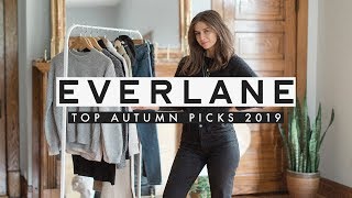 Everlane TryOn Haul – My Top Picks For This Fall  AD [upl. by Ebneter]