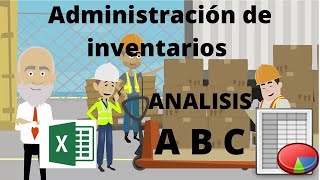 Método ABC  Método de inventario  Administración de inventarios [upl. by Annaynek279]