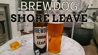 BREWDOG SHORE LEAVE Amber Ale Review [upl. by Mascia]