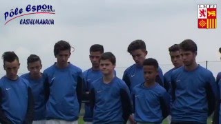 Entraînement vitesse  Pôle Espoir Castelmaurou  Promo 20012002 [upl. by Comethuauc]