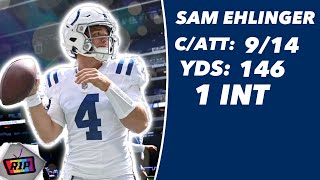 Sam Ehlinger Preseason Highlights Against The Carolina Panthers [upl. by Evslin]