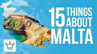 15 Things You Didnt Know About Malta [upl. by Eladnek]