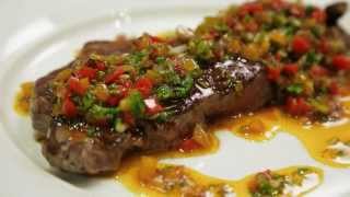 Delicious Steak Sauces  Peppercorn amp Chimichurri [upl. by Nailuj]