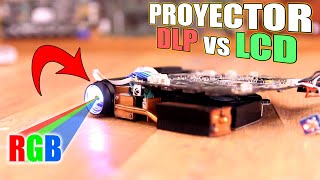 Proyector DLP vs LCD vs Láser  Despiece  Explicación [upl. by Trilbee462]