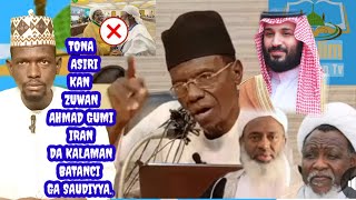 Tona Asiri kan zuwan Dr Ahmad gumi iran Hamas da sunnah da shia Acikinsu [upl. by Ahsikahs]