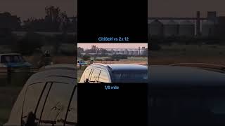 CITI GOLF MK1 AWD VS Zx12 ðŸ™†â€â™‚ï¸ðŸ™†â€â™‚ï¸ðŸ’¥ðŸ’¥ðŸ‘ŒðŸ‘ŒðŸ«¡ [upl. by Aicitel]