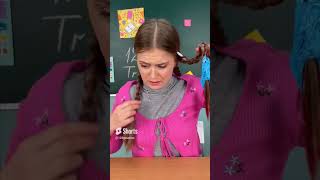 CRAZY HAIR PRANK 🤣🤣🤣 123 GO SHORTS funny [upl. by Zetes]