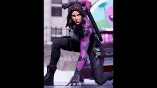 Fortnite Kate Bishop Skin  GAMEPLAY [upl. by Yeldoow348]