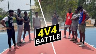 INTENSE 4V4 GAME Team Lionel vrs Team Moses [upl. by Caria]