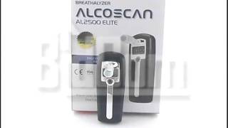 Tester De Alcoholemia Alcoscan Al2500 Alcoholimetro Test [upl. by Godfry]