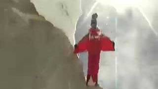 Tallest Base Jump  1700m East Face Meru Peak 6600m [upl. by Jules]