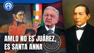 Germán Martínez ve más parecido de AMLO con Santa Anna que con Juárez [upl. by Sulrac]