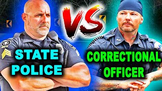 Cops Get Owned amp Dismissed by Correctional Officer During Traffic Stop [upl. by Oiraved917]