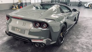 2023 Ferrari 812 GTS V12 GRIGIO SCURO  SuperCar [upl. by Tuorah]