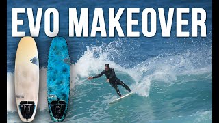 Firewire Tomo Makeover DIY Surfboard Painting surfboardpainting surfboardart [upl. by Dolf]