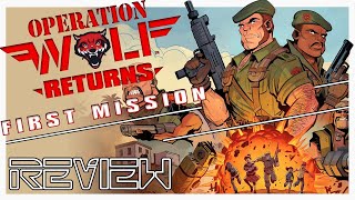 Operation Wolf Returns First Mission VR  Review  PSVR 2 [upl. by Algernon]