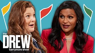 Mindy Kaling Reveals Her Dating Dos amp Donts  Red Flags Green Flags  The Drew Barrymore Show [upl. by Inasah]