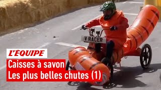 Caisses à savon  Le top 100 des chutes les plus spectaculaires partie 1 [upl. by Kapeed]