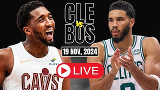 🔴LIVE  Boston Celtics VS Cleveland Cavaliers Full Game NBA CUP  NBA Scorecard play by play [upl. by Vivyan]