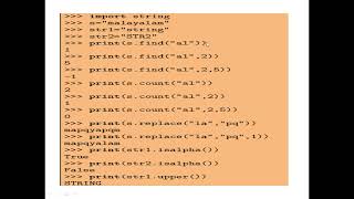 python string functionspart2 [upl. by Drislane]